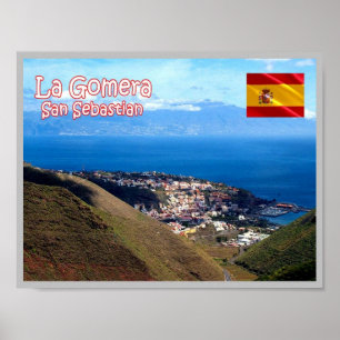 Spanien - Kanarische Inseln - La Gomera - Poster
