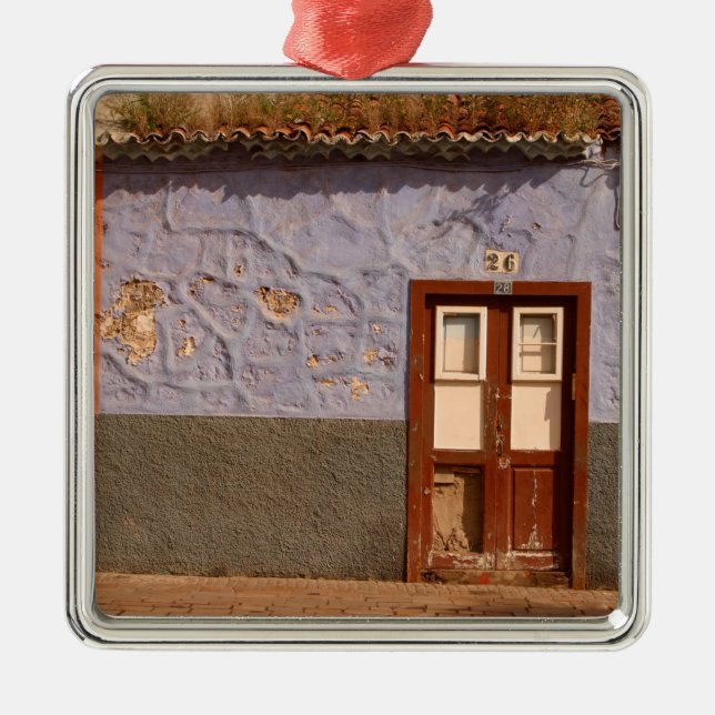 Spanien, Kanarische Inseln, Teneriffa, Villa Silbernes Ornament (Vorne)