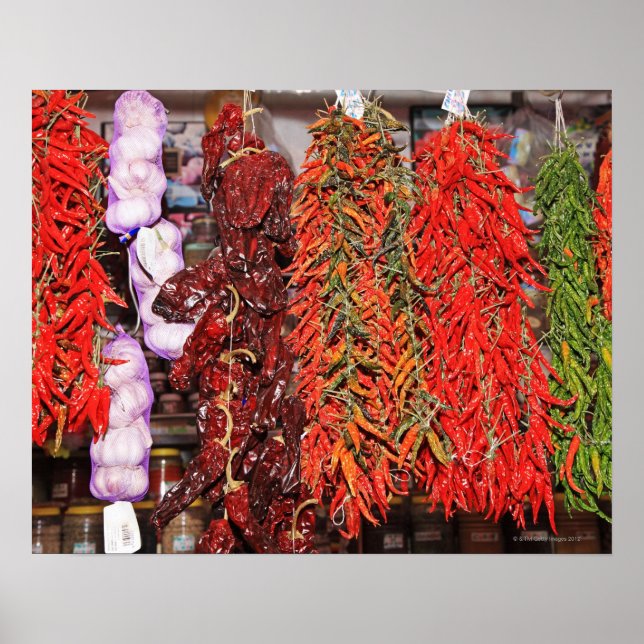 Spanien, Katalonien, Barcelona, La Boqueria Market Poster (Vorne)