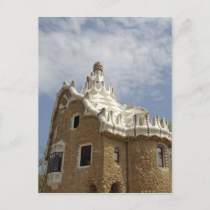Spanien, Katalonien, Barcelona. Park Guell, Postkarte