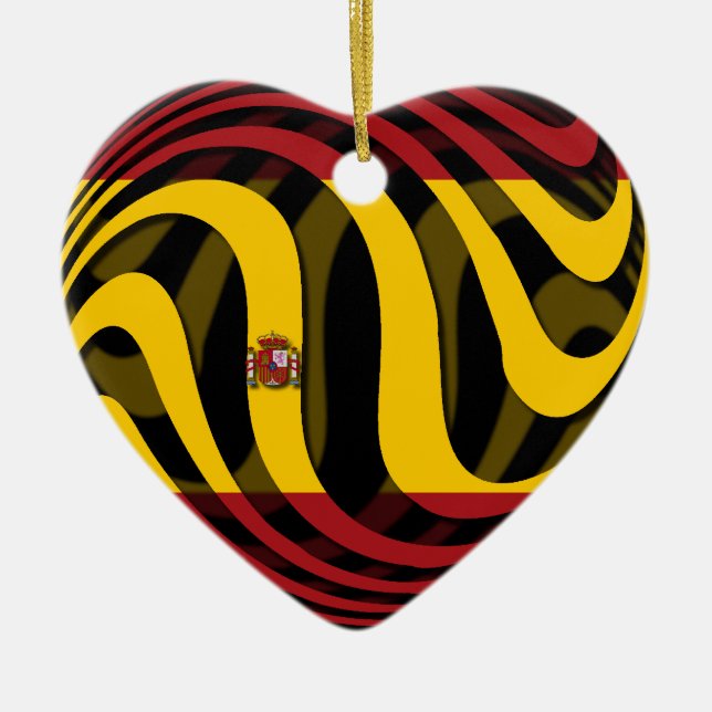 Spanien Keramik Ornament (Vorne)