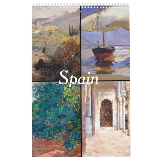 Spanien-Kunst-Kalender Kalender (Titelbild)