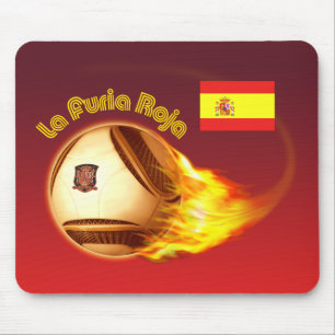 Spanien-La Furia Roja 2 Mousepad