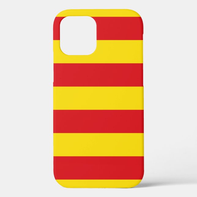 Spanien: La Senyera Katalonien Case-Mate iPhone Hülle (Rückseite)
