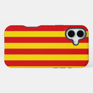 Spanien: La Senyera Katalonien-Flagge iPhone 16 Plus Hülle