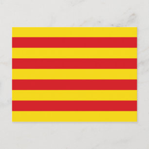 Spanien: La Senyera Katalonien Postkarte