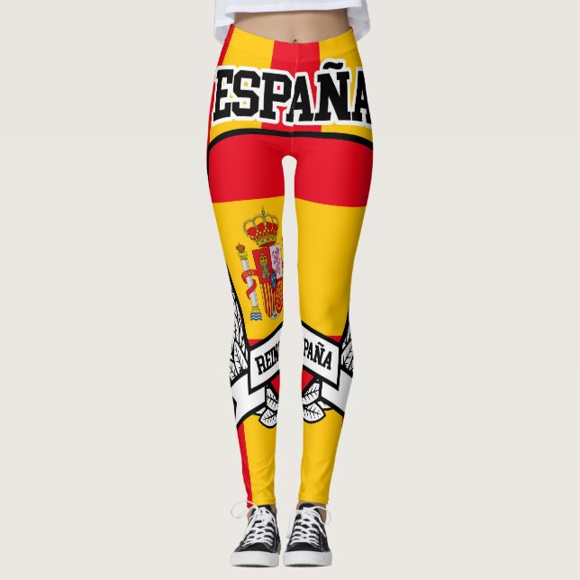 Spanien Leggings (Vorderseite)