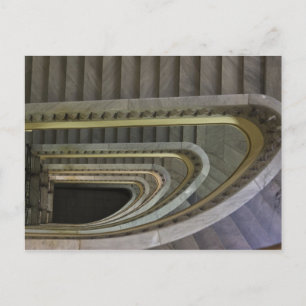 Spanien, Madrid, Circulo de Bellas Artes, Treppen Postkarte