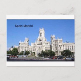 Spanien, Madrid City Hall Plaza de Cibeles (St.K. Postkarte