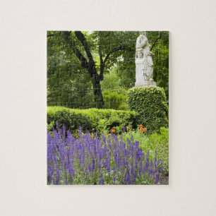 Spanien, Madrid. Königlicher Botanischer Garten ak Puzzle
