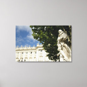 Spanien, Madrid. Königspalast. Leinwanddruck