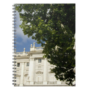 Spanien, Madrid. Königspalast. Notizblock