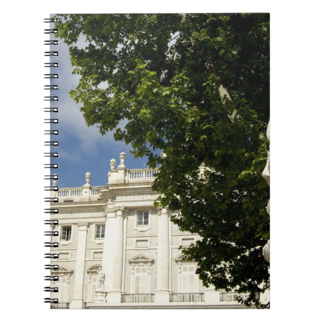 Spanien, Madrid. Königspalast. Notizblock (Vorderseite)