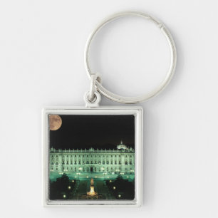 Spanien, Madrid, Königspalast und Plaza de Schlüsselanhänger