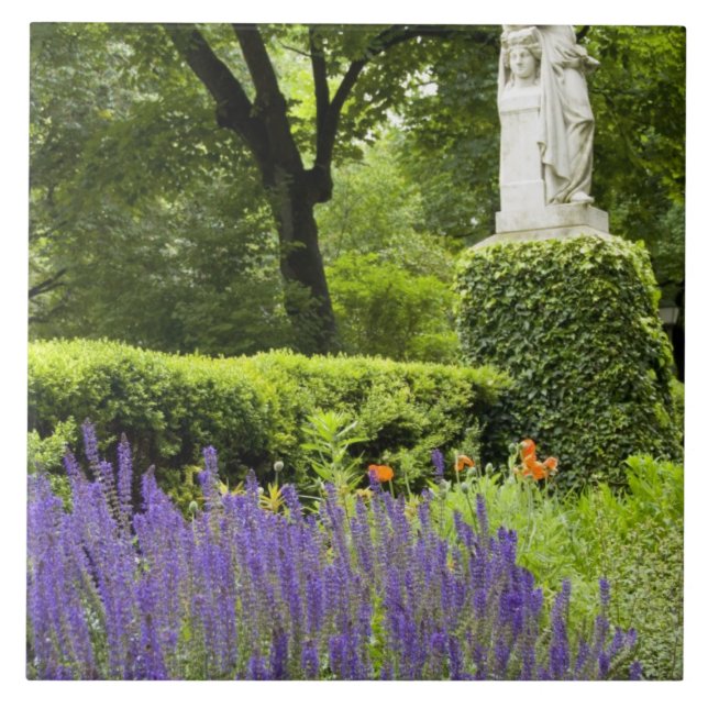 Spanien, Madrid. Royal Botanic Garden alias Real Fliese (Vorderseite)