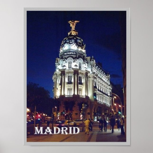 Spanien - Madrid - Stadt - Poster (Vorne)
