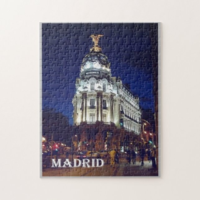 Spanien - Madrid - Stadt - Puzzle (Vertikal)