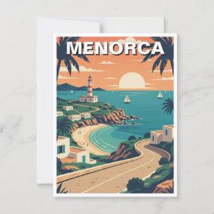Spanien Menorca Postkarte