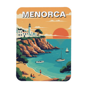Spanien Menorca Postkarte Magnet