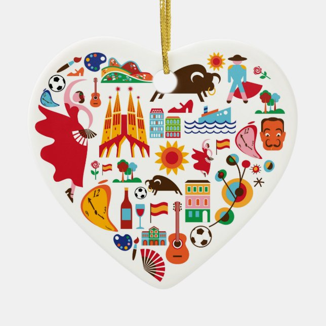 Spanien Ornament - SRF (Vorne)