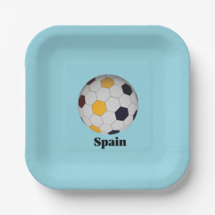 Spanien Pappteller
