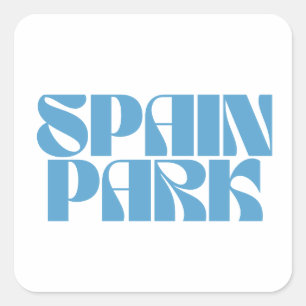 Spanien Park Jaguars Retro Sticker