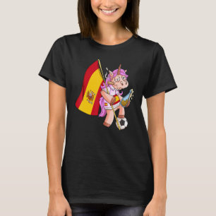 Spanien Party Einhorn T-Shirt