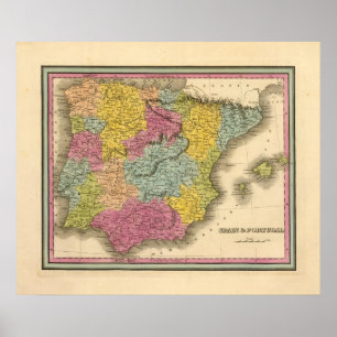 Spanien, Portugal 10 Poster