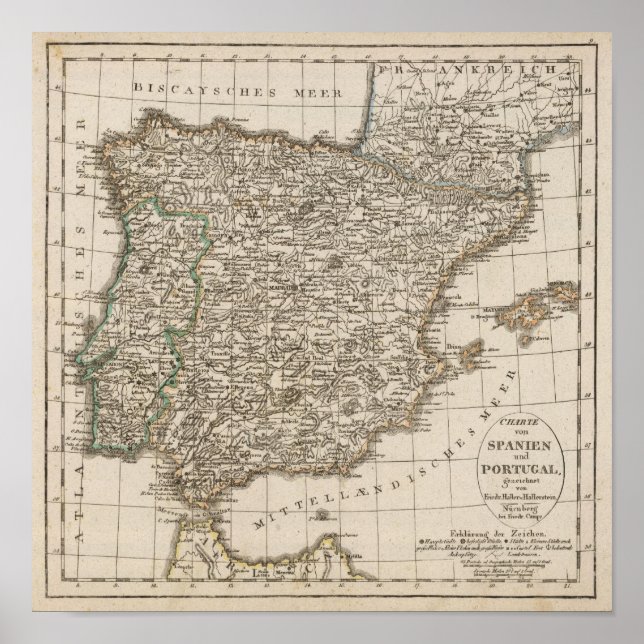 Spanien, Portugal 6 Poster (Vorne)