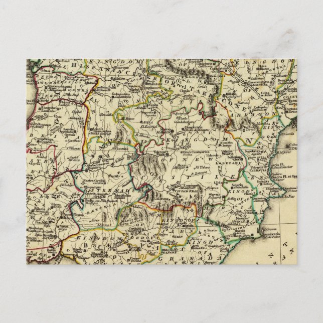 Spanien, Portugal 6 Postkarte (Vorderseite)