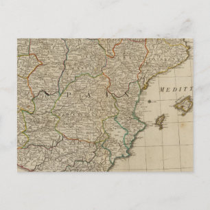 Spanien, Portugal Postkarte