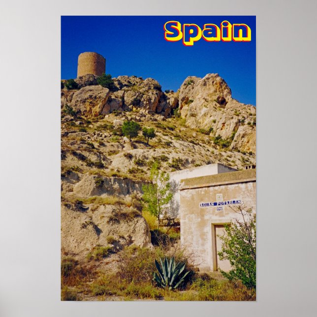 Spanien Poster (Vorne)
