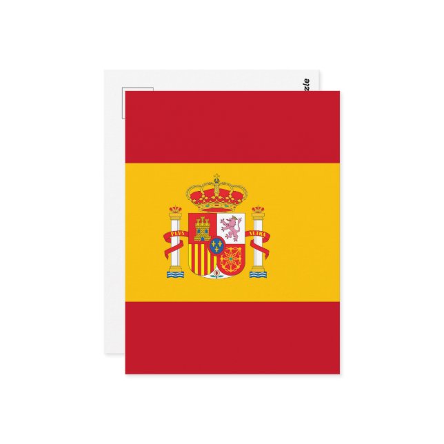 Spanien Postkarte (Vorderseite/Rückseite Beispiel)