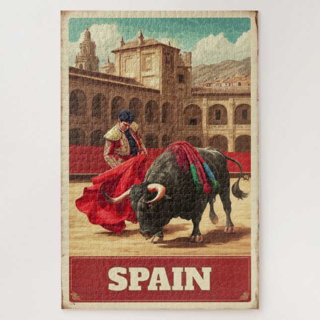 Spanien Reisen Puzzle (Vertikal)