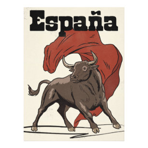 Spanien Reiseplakat Fotodruck