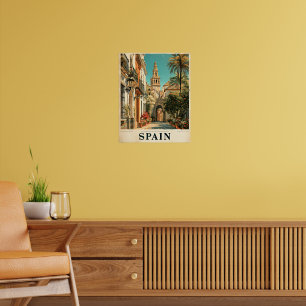 Spanien Reiseplakat Poster