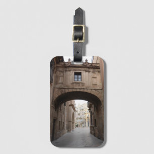 Spanien Reiseziel Gepäckmarke Gepäckanhänger