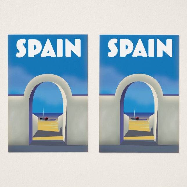 Spanien Retro Vacation art (Vorne & Hinten)
