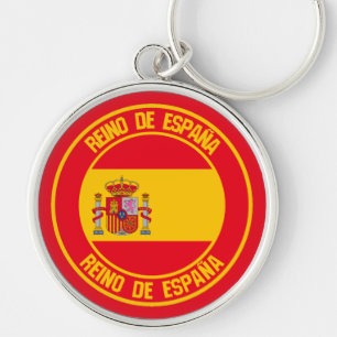 Spanien Rundemblem Schlüsselanhänger