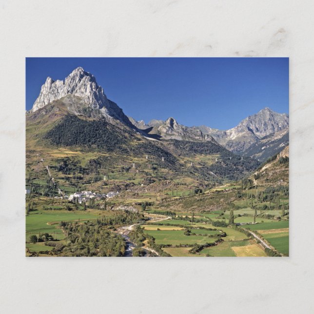 Spanien, Sallent de Gallego. Klein Postkarte (Vorderseite)