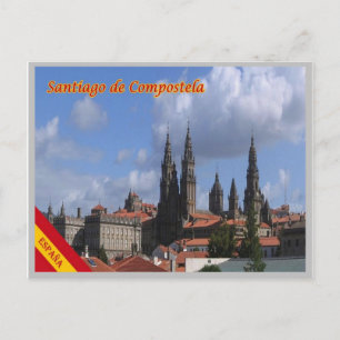 Spanien - Santiago de Compostela - Postkarte