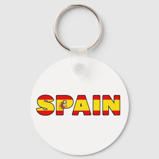 Spanien Schlüsselanhänger (Vorderseite)
