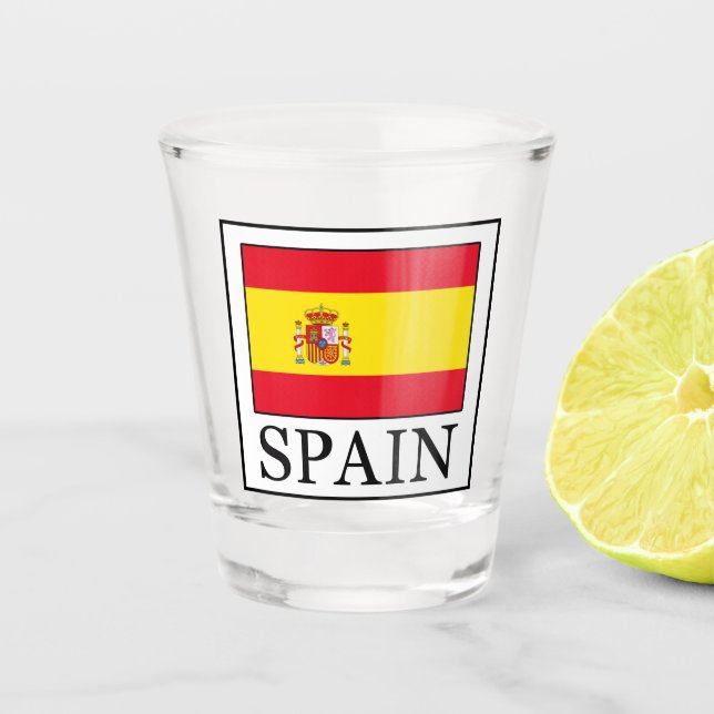 Spanien Schnapsglas (Vorderseite)