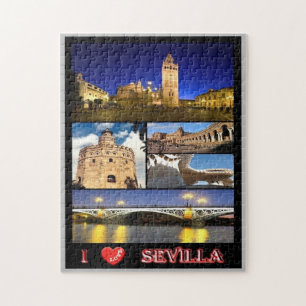 Spanien - Sevilla - I Liebe - Puzzle