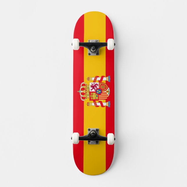Spanien Skateboard (Vorderseite)