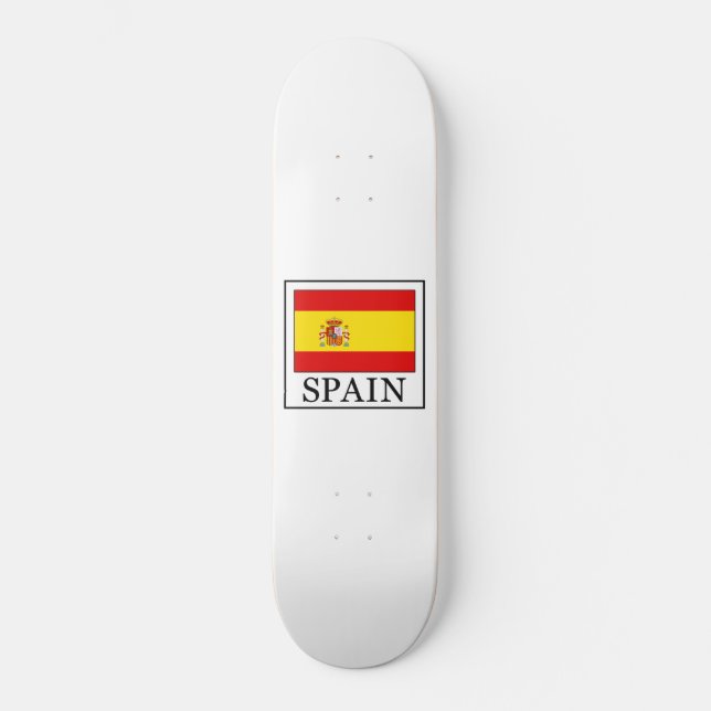 Spanien Skateboard (Vorderseite)