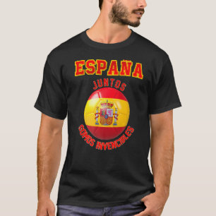 Spanien Slogan für die Fans der spanischen Fußball T-Shirt