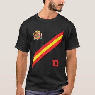 Spanien Soccer Jersey Style Espana Barcelona Madri T-Shirt