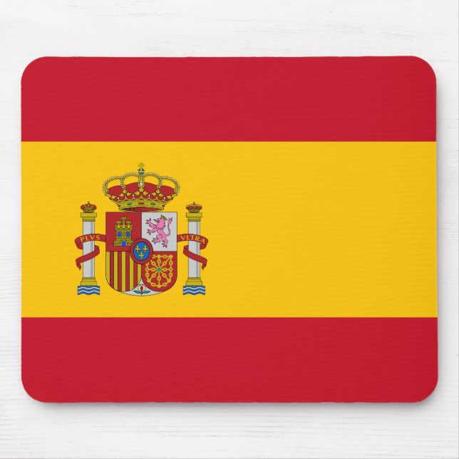 Spanien (Spanische Flagge) Mousepad (Vorne)