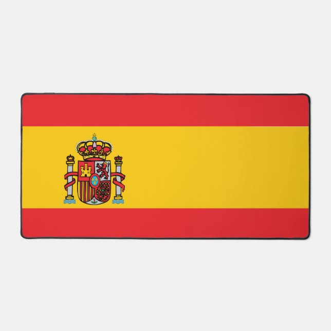 Spanien | Spanische Flagge Schreibtischunterlage (Vorderseite)